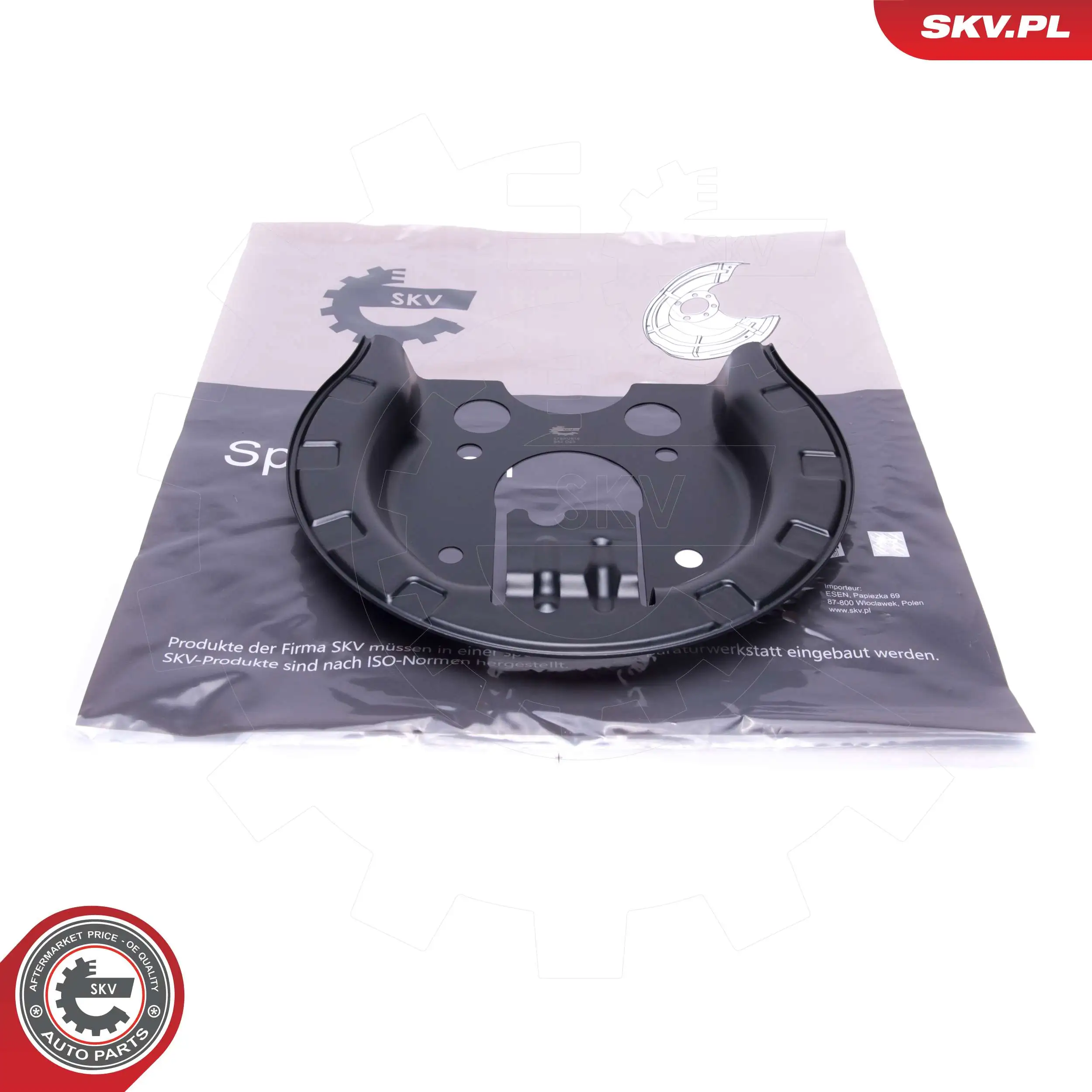 Splash Guard, brake disc